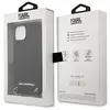 Karl Lagerfeld Coque De Téléphone Klhcp13spmk Iphone 13 Mini 5.4 Leather Textu And Chain