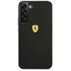 Ferrari Coque Samsung Galaxy S22 Plus Silicone Mate Interieur Soft-touch Noir