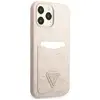 Guess Coque De Téléphone Guhcp13lp4tpp Iphone 13 Pro13 6.1 4g Triangle Cardslot