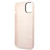 Guess Coque De Téléphone Guhcp14msltgp Iphone 14 Plus15 Plus 6.7 Silicone Triangle