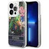 Guess Coque De Téléphone Guhcp14xlflsb Iphone 14 Pro Max 6.7 Flower Liquid