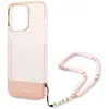 Guess Coque De Téléphone Guhcp14lhgcohp Iphone 14 Pro 6.1 Pearl Strap