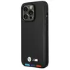 BMW BMHMP14X22PTDK Coque de protection pour iPhone 14 Pro Max 6,7" Noir/noir
