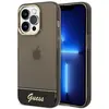 Guess GUHCP14LHGCOK Coque pour iPhone 14 Pro 6,1" Noir/Noir
