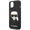 Coque Pour Apple Iphone 14 Plus Karl s Head Noir Karl Lagerfeld
