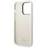 Karl Lagerfeld Silicone NFT Ikonik - Coque pour iPhone 14 Pro Max (Blanc)
