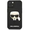Karl Lagerfeld Coque pour Apple iPhone 14 Plus 3D Rubber Karl's Head Noir