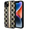 Karl Lagerfeld Coque pour Apple iPhone 14 Plus PU Monogram Stripe Noir