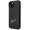 KARL LAGERFELD KLHCP14MCSSK Coque Rigide pour iPhone 14 Plus 6,7" Noir Signa