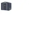 Abri de jardin en métal 4 07 m² 213 191 195 cm Kit d ancrage inclus Gr...