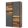 MARKET24 Armoire 2 Portes Coulissantes Multifonction - Panneaux De Par...