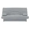 MARKET24 Banquette Clic Clac 3 Places - Tissu Gris Clair - Style Conte...