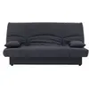 MARKET24 Banquette Clic Clac 3 Places - Tissu Gris Anthracite - L 190 ...