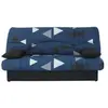 MARKET24 Banquette Clic Clac 3 Places - Tissu Bikini Bleu - Style Cont...