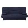 MARKET24 Banquette Clic Clac 3 Places - Tissu Bleu Foncé - Style Conte...