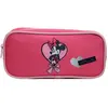 Trousse scolaire rectangulaire Disney Minnie Cur Rose Bagtrotter