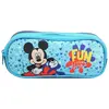 BAGTROTTER Trousse scolaire 2 compartiments Disney Mickey Bleu