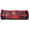 BAGTROTTER Trousse scolaire ronde Marvel Spider-Man Noire Toile d'arai...