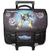 Cartable à roulettes - Transformers - 38 cm - Noir - Zippée - Pour Garçon