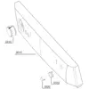 Beko Bandeau repère (repère 3010) - Lave-vaisselle (1780255900 BEKO)