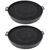 Whirlpool Lot de deux filtres charbon type B210 FAC539 210X30 mm Hotte...