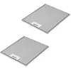 Lot de 2 - Filtre métal (anti graisses) 267x305mm - Hotte - ELICA
