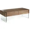 ReCollection Table basse Bois Noyer Bois foncé