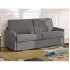 Vente-Unique Canapé convertible polyester 3 places gris clair