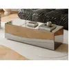 Table basse en MDF et miroir - MIRZEA