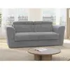 Vente-Unique Canapé convertible polyester 3 places gris
