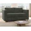 VENTE-UNIQUE Canapé convertible polyester 3 places vert
