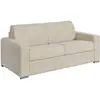 Vente-Unique Canapé convertible polyester 3 places beige