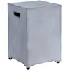 VENTE-UNIQUE Cache bouteille gris en MGO pour gaz   SEROZA