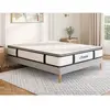 Vente-Unique Matelas 140 x 200 cm ressorts ensachés surmatelas intégré ép.28cm - AMERICAN DREAM de YSMEE
