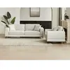 Vente-Unique Canapé 3 places et fauteuil en tissu texturé beige JAMOLO