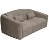 Vente-Unique Canapé convertible polyester 3 places taupe