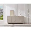 Buffet avec 4 portes - Beige - DELORINA