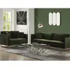 Grand lampadaire arc - Métal et marbre - H. 180 cm - Argenté - OMBRAGE