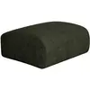 Pouf en tissu vert POGNI de Maison Céphy