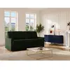 Vente-Unique Canapé convertible polyester 3 places vert sapin