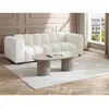 Table basse en MDF - Taupe - LORIMILA
