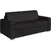 Vente-unique.com Canapé 4 places convertible express en cuir de buffle...