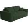 Vente-unique.com Canapé 4 places convertible express en tissu bouclett...