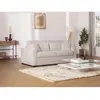 VENTE-UNIQUE Canapé MONDOVI - Velours Côtelé Beige
