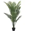 Vente-Unique Arbre artificiel palmier avec pot - H.160 - PALMITA