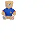 Peluche Ours FFF GIPSY TOYS Maillot 15 cm