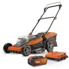 Dual Power Tondeuse a Gazon a Gazon sur Batterie 40V POWDPGLWS2 420mm Sac de Collect