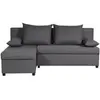 Canapé clicclac Tissu L 192 P 143 H 79 cm JOSS Fabriqué en Ukraine