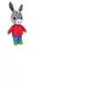 Peluche TROTRO - JEMINI - +/- 61 cm - Mixte - Rouge - Bébé TU