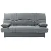 Clic Clac 3 Places Thelma - Tissu Soro Gris Moyen - Couchage 125x190 C...
